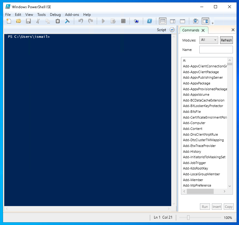 Windows powershell и windows powershell ise отличие